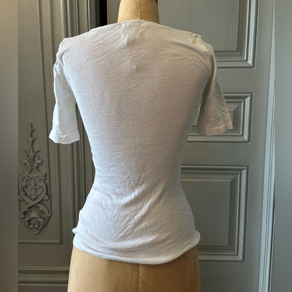 Michael Stars white scoop neck top size XS - Picture 2 of 4